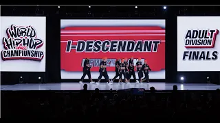 I-Descendant - New Zealand | Adult Division Bronze Medalist | 2023 World Hip Hop Dance Championship