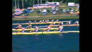 1990 World Championships Mens 4- Final (BBC coverage)