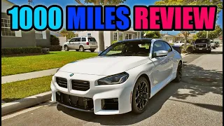 POV DRIVE 2024 BMW M2 G87 AUTOMATIC 1000 MILE OWNERSHIP CAR REVIEW