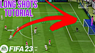 How to score long shots in fifa 23 Tutorial