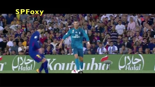 Cristiano Ronaldo Amazing Goal & Red Card :  Spanish Super Cup 13/08/2017