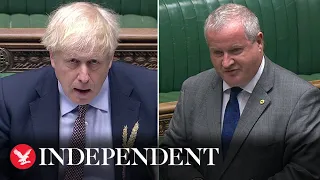 Boris Johnson branded a liar over 'power grab' on Scotland's parliament