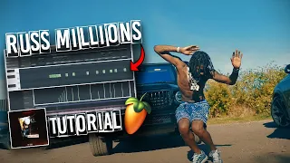 HOW TO MAKE RUSS MILLIONS TYPE BEATS (fl studio uk drill tutorial)