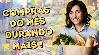 20 DICAS PARA FAZER AS COMPRAS DO SUPERMERCADO DURAREM 10X MAIS