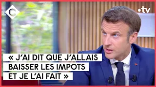 Emmanuel Macron - C à vous - 18/04/2022