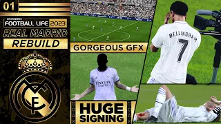 Football Life 2023 | Real Madrid - The Rebuild BEGINS with a HUGE New Signing! #EP01 (Smoke Patch)