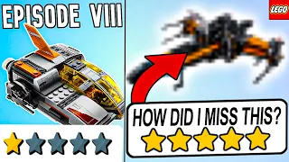 I Found the Best & Worst LEGO Star Wars Sets from the Sequel Trilogy!