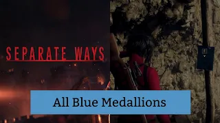 Resident Evil 4 Separate Ways - 'Eradicate the Blue Medallions' Challenge Solution