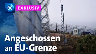 Flüchtling an der EU-Außengrenze angeschossen