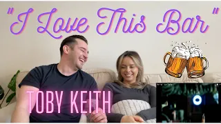 NYC Couple reacts to Toby Keith - "I Love This Bar"