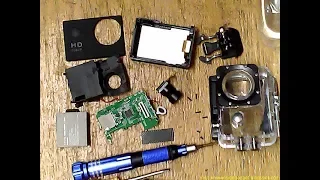 A7 Video Action Camcorder UNBOXING and Dismantle