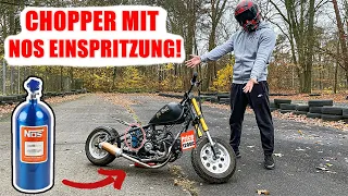 Ich Kaufe die KLEINSTE CHOPPER DEUTSCHLANDS mit NOS Einspritzung!