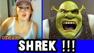 SHREK !!! Omegle Scare Prank