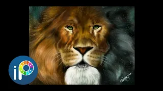 "Aslan" The Chronicles of Narnia Speed Painting using IbispaintX