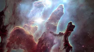 Eagle Nebula - 2D to 3D W/ Particle Simulator