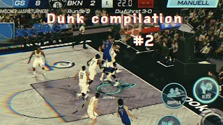 Nba 2k Mobile Post Dunk compilation #2 🔥