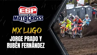 Campeonato de España de Motocross. Jorge Prado y Rubén Fernández