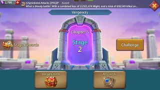 Lords mobile Vergeway chapter 5 stage 2