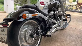 Exhaust sound Harley Davidson stage 2 cam 475 S&S full set