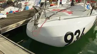 La Rochelle : ces étranges bouts ronds des bateaux de la Mini-Transat