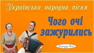 Чого очі зажурились. Українська народна пісня під гармонь. Дует Борисове Поле. Ukrainian folk songs