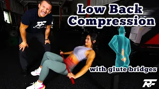 Glute Bridges for Low Back Pain | Avoid Low Back Compression!