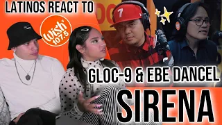 Latinos react to Gloc-9 (ft. Ebe Dancel) performs "Sirena” LIVE on Wish 107.5 Bus