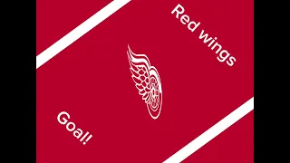 Detroit Red wings goal horn 2023-2024