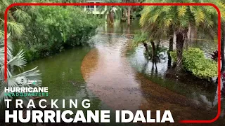 Areas in Tarpon Springs see heavy flooding following Hurricane Idalia