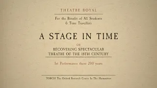 Reconstructing Spectacular Theatre of the 18th Century