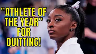 Simone Biles Names Time's "Athlete Of The Year" After QUITTING During The Olympics