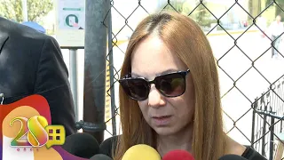Mariana Robles acudió a ratificar denuncia contra ex esposa e hijos de Nicandro Díaz | Ventaneando
