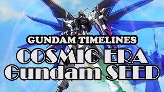 What is Gundam SEED? The Cosmic Era [Gundam Timelines]