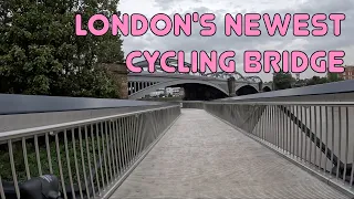 🚲 London's newest cycling bridge: a great ride from Mortlake to Shepherd's Bush