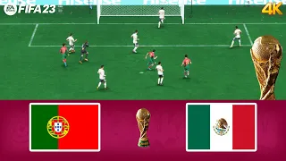 FIFA 23 | PORTUGAL vs MEXICO | FIFA WORLD CUP FINAL - FULL MATCH | NEXT GEN PC GAMEPLAY 4K