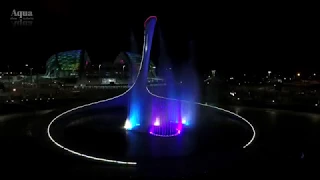 Sia "Unstoppable" / Поющий фонтан / Сочи / Олимпийский парк / Чаша Олимпийского огня
