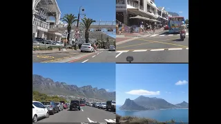 Road view from the Waterfront  in Cape town South Africa to Cape of Good Hope known as Cape Point