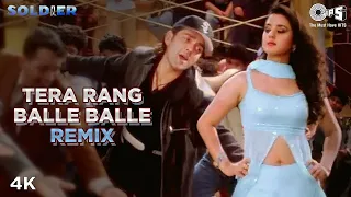 Tera Rang Balle Balle |Jaspinder Narula, Sonu Nigam | Soldier (1998)|Bobby Deol, Preity Zinta