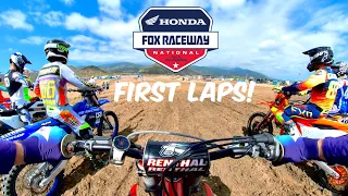 Fox Raceway Pro National - PRESS DAY POV!