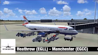 [FSX] SHT2M | Heathrow (EGLL) - Manchester (EGCC) | Aerosoft Airbus X |