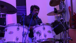 Space Truckin (Tribute To Ian Paice Deep Purple) Drum Cover With Drum Solo By Markandey Raman Iyer.