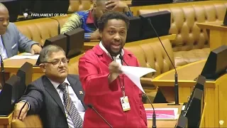 Dr Ndlozi vs David Mabuza In Parliament