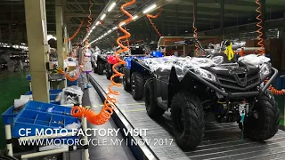 CF MOTO 500 & 800 ATV FACTORY VISIT