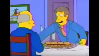 Steamed Hams but each new line of dialogue triggers every one that came before it