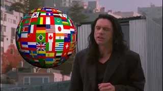 Tommy Wiseau's "I did not hit her" in different languages