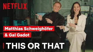 Heart of Stone | This or That | Netflix