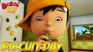 BoBoiBoy (English) S1E11 | World Biscuit Day