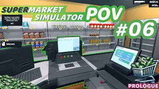 Supermarket Simulator #06 POV - MERCADINHO NO SILÊNCIO 🤑 "ASMR" MAIS PRODUTOS MAIS DINHEIRO