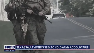 Sex assault victims seek to hold Army accountable