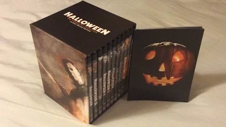 Halloween: Complete Collection Limited Deluxe Edition (1978-2009) Blu Ray Review and Unboxing